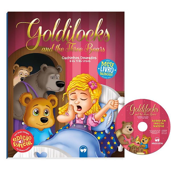 Goldilokcs And The Three Bears - Meu Livro Bilíngue - Vale Das Letras - Book + Audio CD