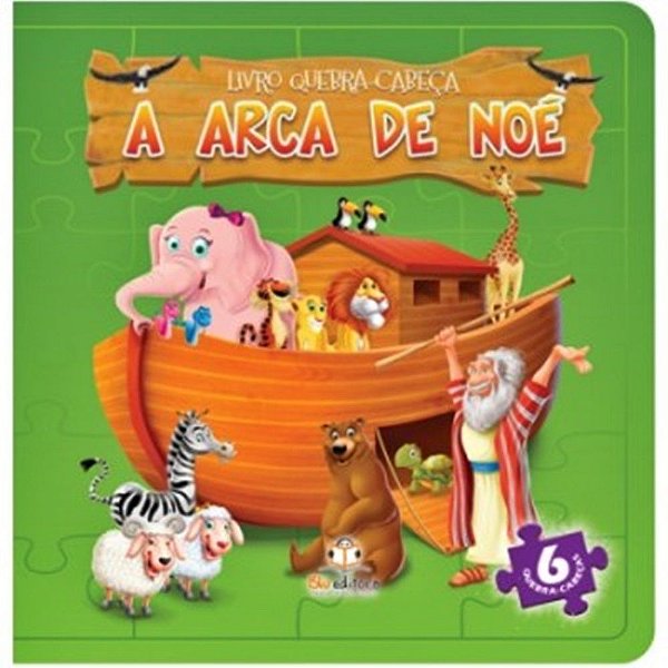 Arca De Noé - Livro Quebra-Cabeca