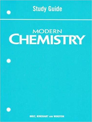 Modern Chemistry - Study Guide