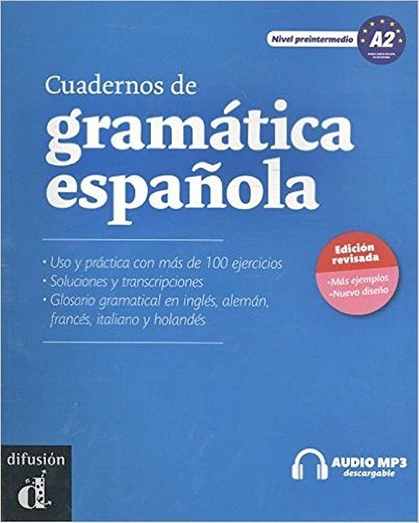 Cuadernos De Gramática Española A2 - Libro Con CD