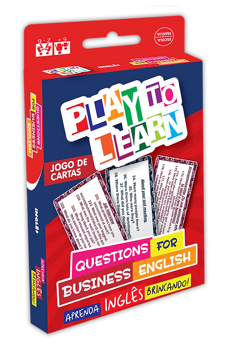 Play To Learn - Questions For Business English - Jogo De Cartas