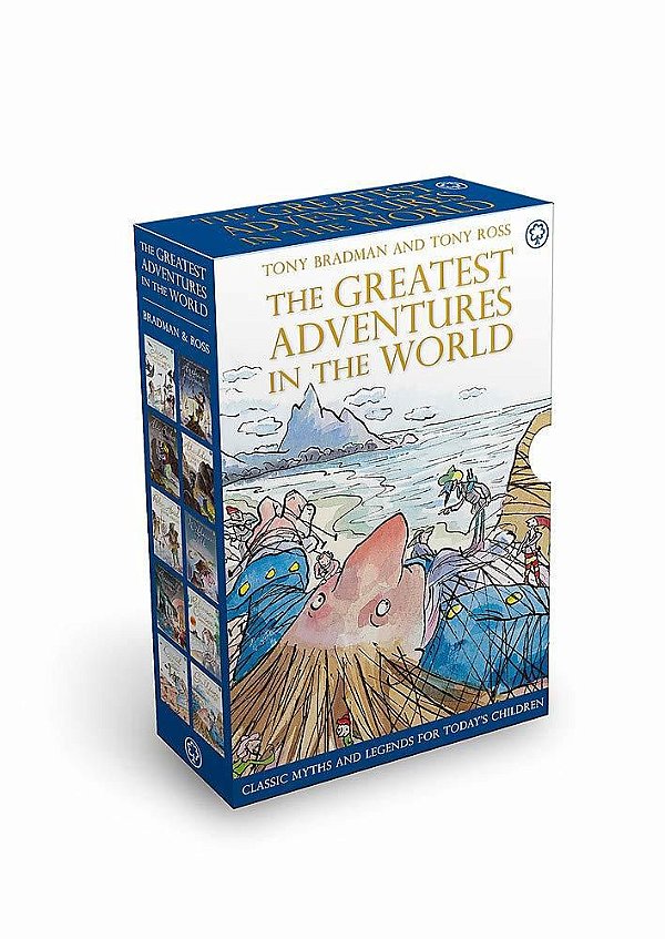 The Greatest Adventures In The World - Box With 10 Books!