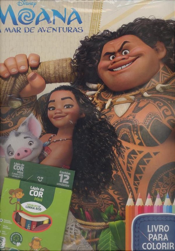 Kit Diversão Disney - Moana