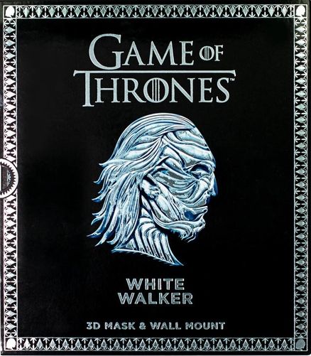 Game Of Thrones Mask - White Walker - 3D Mask & Wall Mount