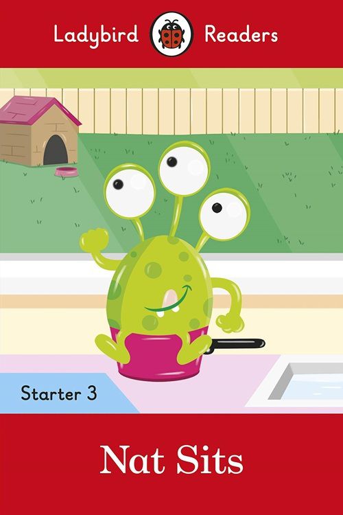 Nat Sits - Ladybird Readers - Starter Level 3 - Book With Downloadable Audio (US/UK)