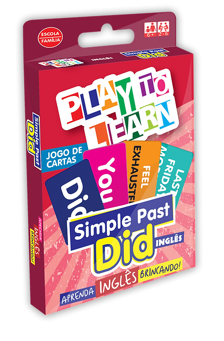 Play To Learn - Simple Past - Jogo De Cartas