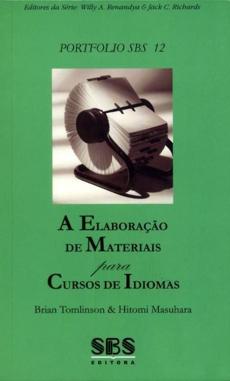 A Elaboração De Materiais Para Cursos De Idiomas - Portfolio SBS 12