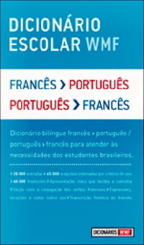 Dicionário Escolar Wmf - Francês-Português/Português-Francês