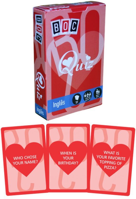 Quiz - Box Of Cards - 51 Cartas - Boc 13