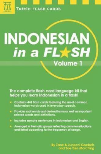 Indonesian In A Flash Kit - Volume 1