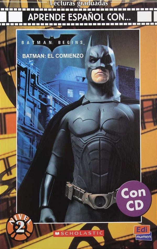 Batman El Comienzo - Libro Con CD Audio