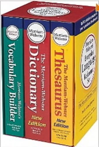 Merriam-Webster's Everyday Language Reference Set - 3 Volumes