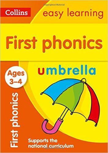 Collins Easy Learning - First Phonics - Ages 3-4 - New Edition