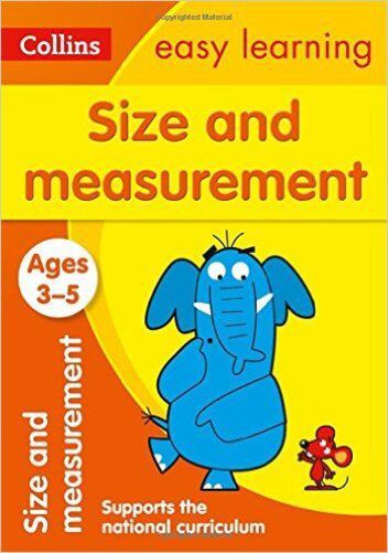 Collins Easy Learning - Size And Measurement - Ages 3-5 - New Edition