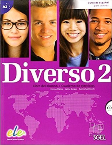 Diverso 2 - Libro Del Alumno Con Cuaderno De Ejercícios Y CD