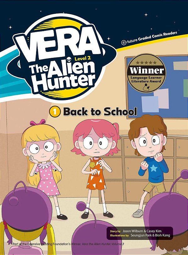 Vera The Alien Hunter - Level 2.1 - Back To School - Book With Audio CD