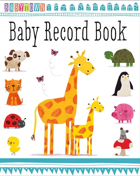 Baby Record Book - Baby Town