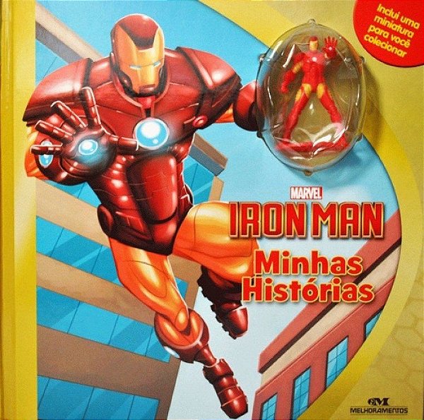 Iron Man - Minhas Histórias - Livro Com Miniatura