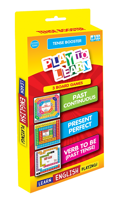 Play To Learn - Tense Booster - Past Continuos+presente Prefect+verb To Be - Play To Learn