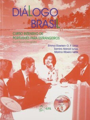 Diálogo Brasil - Curso Intensivo De Português Para Estrangeiros - Livro Texto Com CD-ROM