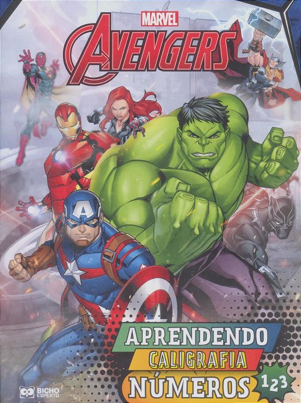 Aprendendo Caligrafia Marvel - Números