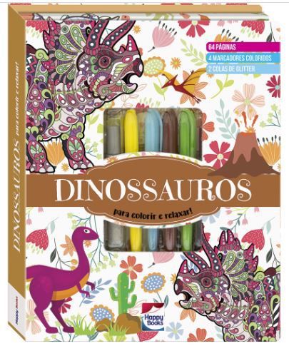 Meu Superkit Brilhante De Arteterapia! Dinossauros