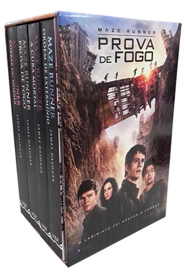 Box Maze Runner - 4 Volumes - SBS