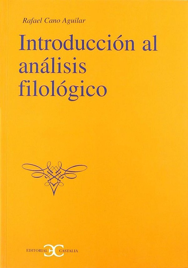 Introducción Al Análisis Filológico