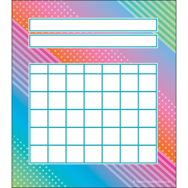 Colorful Vibes Incentive Charts - 36 Units - (Tcr8784)