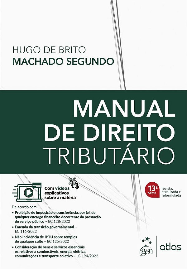 Manual De Direito Tributário