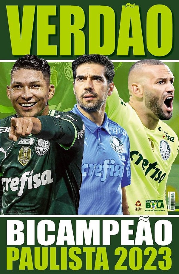 Show de Bola Magazine Superpôster - Palmeiras Campeão Supercopa do
