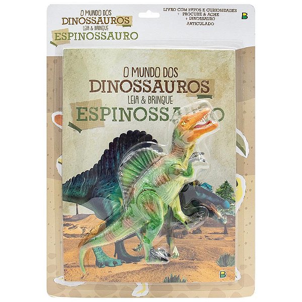 Mundo Dos Dinossauros, O - Leia & Brinque: Espinossauro