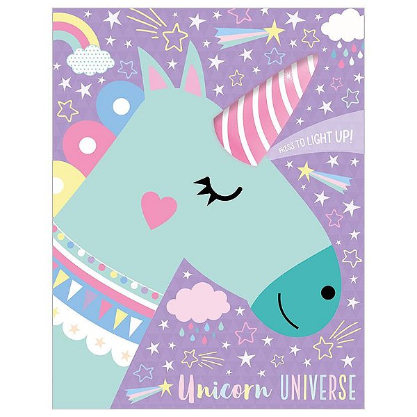 Journal Unicorn Universe - A Fill-In Book With A Light-Up Unicorn Horn!
