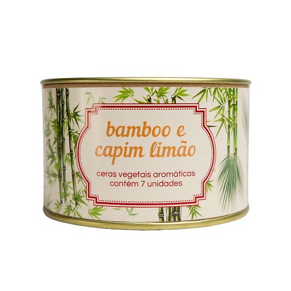 Bamboo com capim limão - Cera Aromática