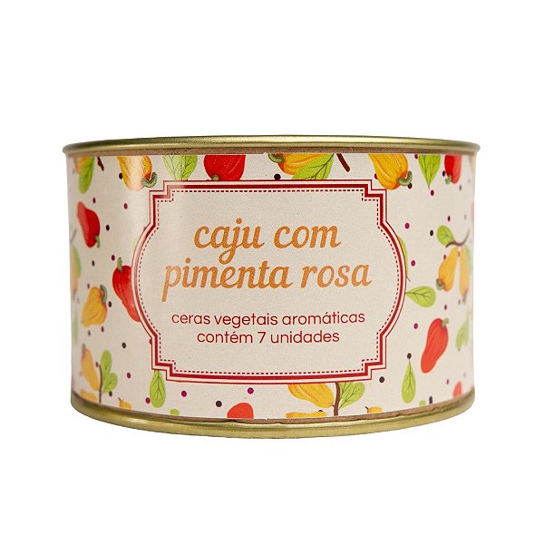Caju com pimenta rosa - Cera Aromática