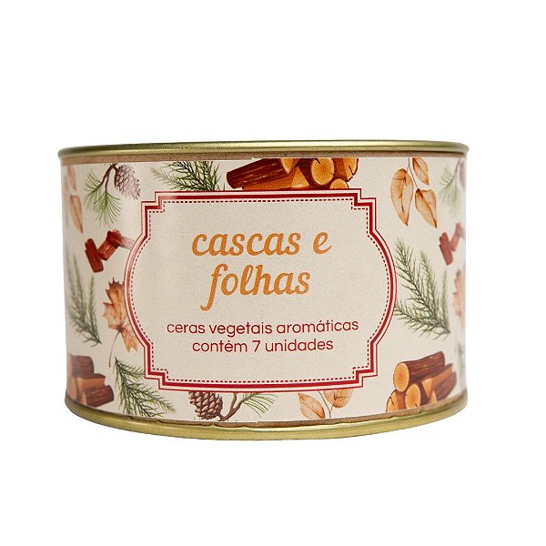 Cascas e folhas - Cera Aromática