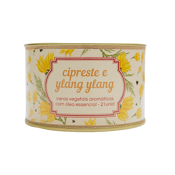 Cipreste com ylang ylang - Cera Aromática