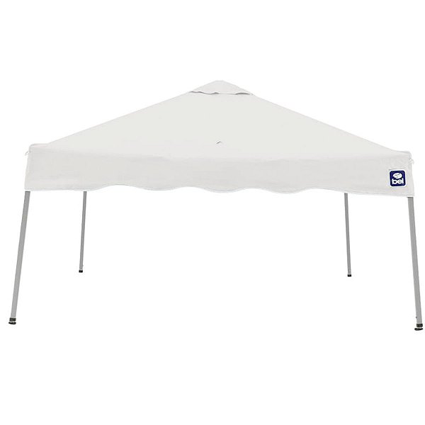 Tenda Gazebo Dobrável 2,4X2,4 Poliéster Branco - Bel