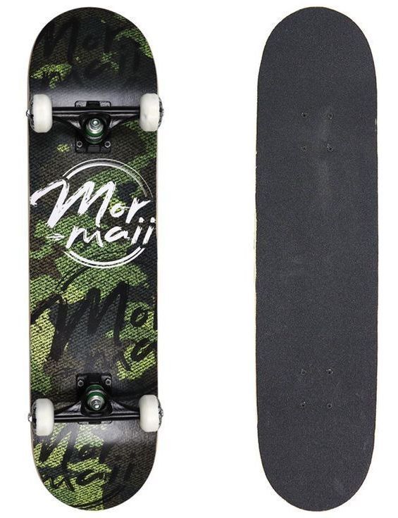 Skateboard Profissional Mormaii Zen (P55) Verde Camuflado - Mormaii