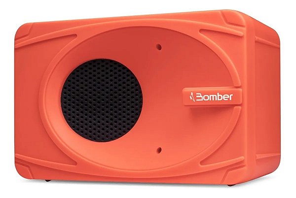 Mini Caixinha Portátil Sem Fio Bluetooth Sd A10 Speaker Usb Laranja - Bomber