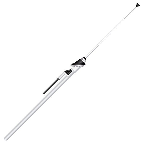 Antena Vw Cromada Sedan Logus/ Gol Gll-Glll - Quantum