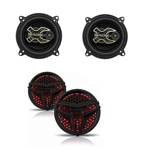 Alto-Falante B3X50 Gold Cest + Tweeter Bl 20 - Bravox