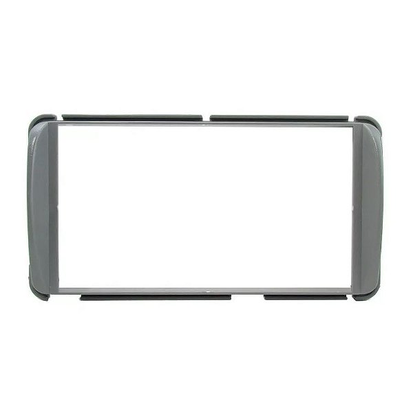 Moldura P/ Aparelho De Som/Dvd 2 Din Cinza Etios (Todos) Ap703 - Expex