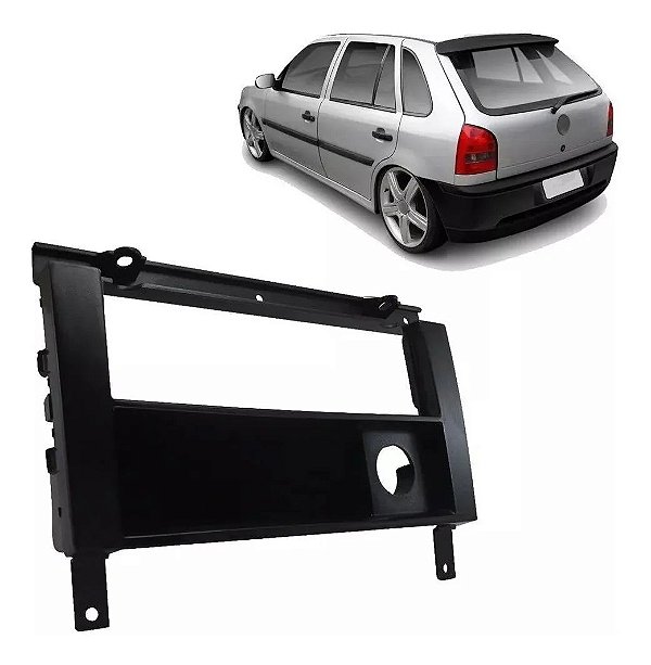 Moldura P/ Aparelho De Som/Dvd 1Din Gol/Parati/Saveiro G3 99/... Ap747 - Expex