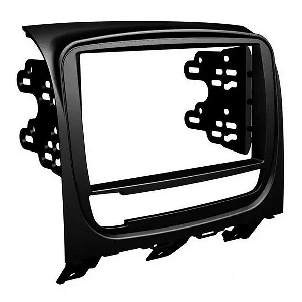 Moldura P/ Aparelho De Som/Dvd 2Din Preta Palioweek./Adv./Att./Trek 12/ Strada Adv./Trek./Work. 12/. Siena El 12 Ap699 - Expex