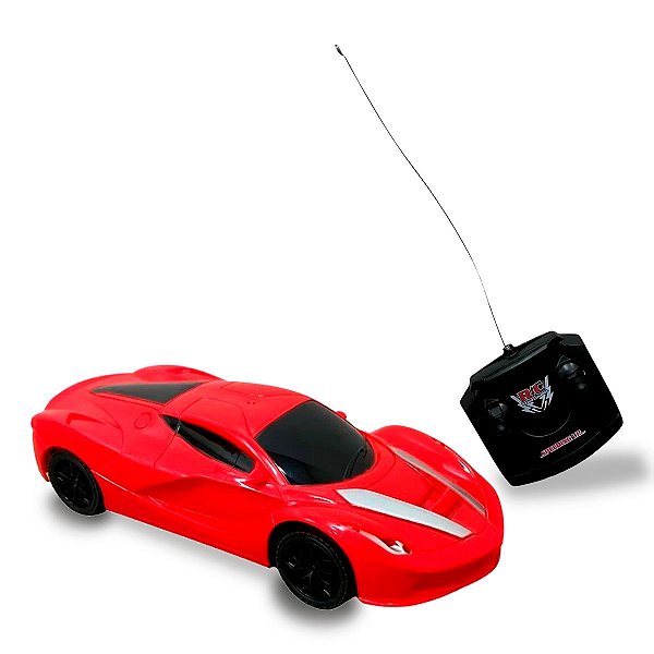 Carrinho De Controle Remoto Vermelho - Importway