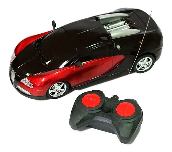 Carrinho de Controle Remoto Vermelho e Preto - Importway - Auto Equip