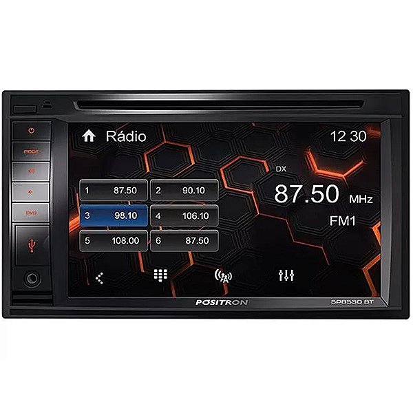 Central Multimídia Automotiva Sp8530Bt - Positron