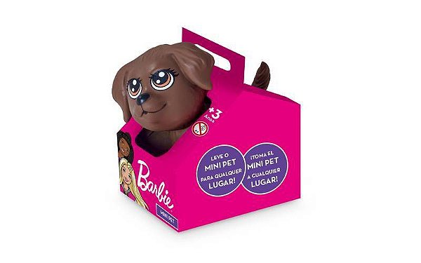 Mini Pet Da Barbie Na Casinha Dj - Pupee