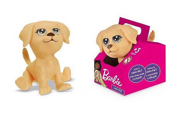 Mini Pet Da Barbie Na Casinha Taffy - Puppe